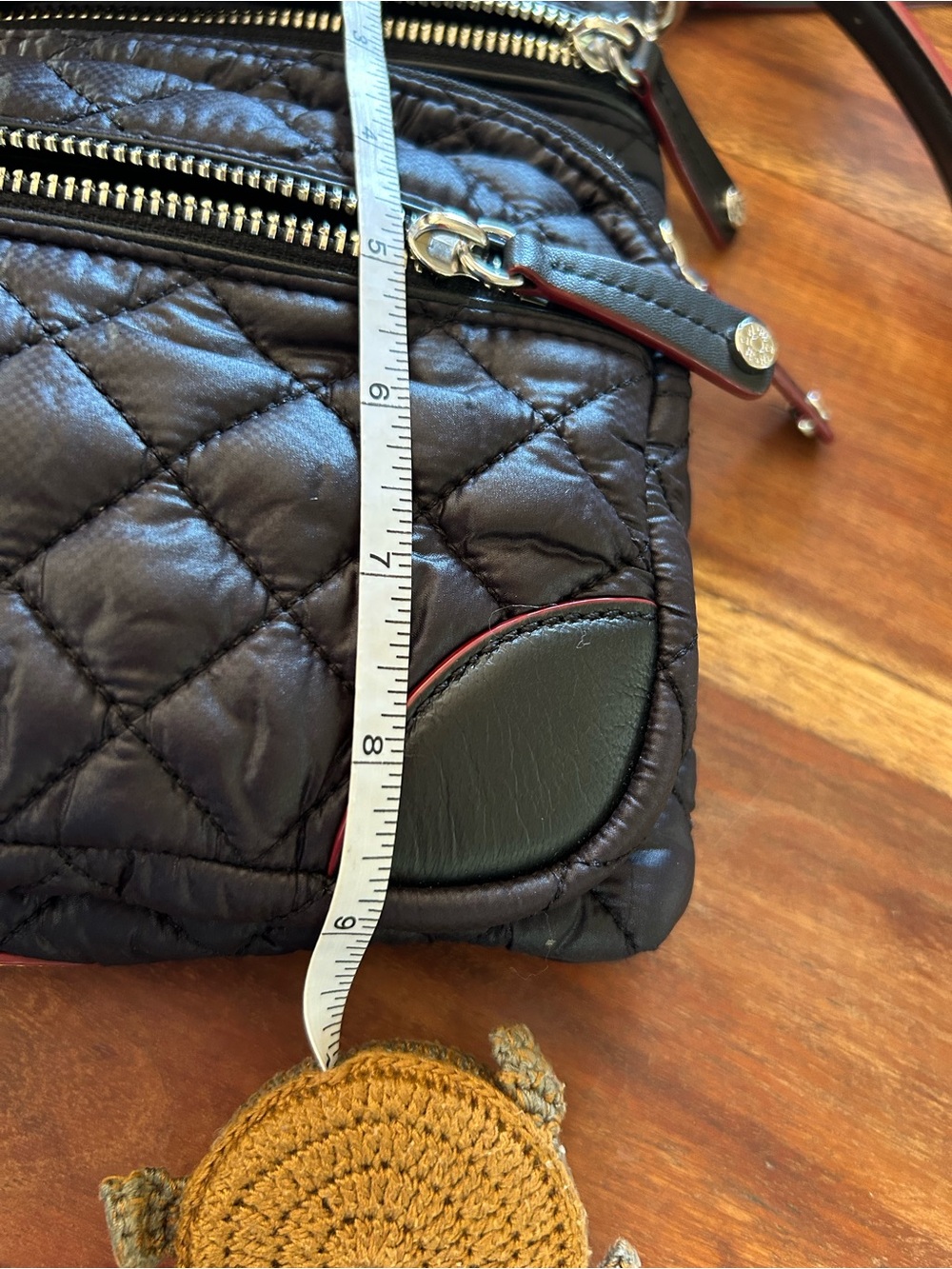 MZ Wallace downtown Crosby Black Quilted Bag - Picture 13 of 14